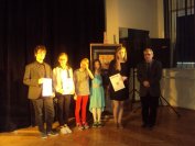 I miejsce i dwa wyróżnienia dla wychowanków Pałacu Młodzieży w Wojewódzkim Konkursie Recytatorskim